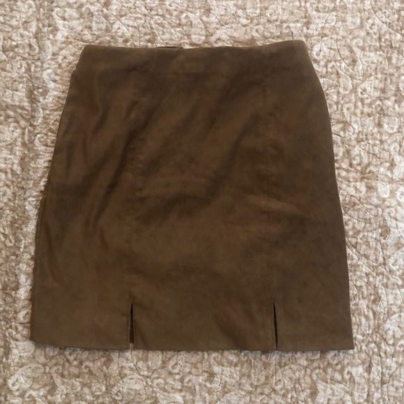 Brown high rise skirt Hollister xs - Picture 1 of 4